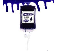 Générique Sachets De Liquide pour Peinture,Sachets Imperméables Halloween 5.7 oz | Maquillage Rouge Bleu pour Femmes et Hommes - Accessoires Fête d'halloween Déguisée