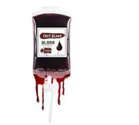 Générique Sachets De Liquide pour Peinture - Sachets Imperméables Halloween 5.7 oz | Maquillage Rouge Bleu pour Femmes et Hommes,Accessoires Fête d'halloween Déguisée