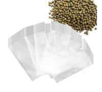 Générique Sachets PVA pour Pêche À La Carpe, Sachets en PVA Soluble dans l'eau Rapide, SacsPVA À Dissolution Rapide pour Bouillettes, Filet Soluble Peche pour Appâts Solides, 6 X 12 Cm