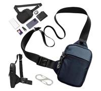 Générique Sacoche Anti Vol Avec Verrou À Fermeture Éclair Et Protection RFID, Imperméable Et Respirant, Bandoulière Réglable Et Confortable, Compagnon Idéal Au Quotidien Et En Voyage
