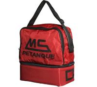Générique Sacoche de pétanque pour 2 triplettes Sac Rouge et Noir