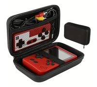Générique Sacoche de Protection pour Console de Jeu Portable Retro Mini Player, Sac de Rangement de Voyage Portable Boîte de Rangement Rigide pour câble de Chargement, Oreillettes, Piles