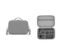 Générique Sacoche de Rangement Grande Capacité pour DJI OSMO Action 6 Étui de Protection Anti-Pression et Anti-Choc, Sacoche de Voyage pour Caméra Sport OSMO Action 6 (Gris)
