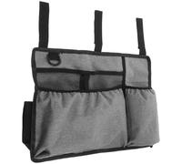 Générique Sacoche de Rangement pour Déambulateur en Tissu Oxford Polyester Deux Sangles, Adaptée aux Fauteuils Roulants Électriques et Scooters pour Usage Extérieur