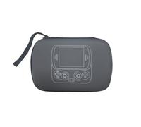 Générique Sacoche de Transport Console de Jeu pour Anbernic RG Slide, Support de Rangement de Voyage pour Jeu rétro avec Sac en Filet pour Carte SD, câble de Chargement USB Accessoire de Jeu (Gris)