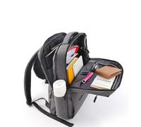 Générique Sacoche Ordinateur Sac à dos for ordinateur portable 17,3 pouces, grande capacité, sac de voyage, étanche for 15,6, multi-poches for homme Pour Ordinateur Portable(Dark Gray,17.3)