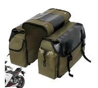 Générique Sacoches de Selle de - Sacoche de Selle à Outils Étanche en Toile - Latéral de, pour Scooter Touring Navette Voyage Voyage sur Route équitation Urbaine