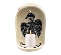 Générique Sacred Wall Niche, Calm Meditation Decor, Wall Altar with Tray, Wooden Display Shelf with Stability, Home Accent Elegance, Spiritual Decor for Rooms 5.71x3.35x2.76 Inches