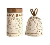 Générique Sacs à déchets de cuisine - Sacs à ordures Capybara mignons | Anti-déchirure renforcé anti-goutte avec contrôle des odeurs pour la maison, le bureau, l'intérieur et l'extérieur