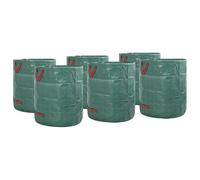 Générique Sacs à déchets de Jardin avec poignées 12 pcs Pliables Ronds Verts 120 L,Conditionnement des déchets,3.32KG-42008105