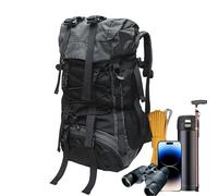 Générique Sacs À Dos De Randonnée À Cadre Interne | Sac à Dos Randonnée Léger - Équipement 60L Hydratation pour Course Voyage Camping Fitness Outdoor Hommes Femmes
