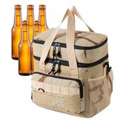 Générique Sacs à lunch isolés, 19L Sacs fourre-tout réutilisables pour le lunch plus frais | Case de pique-nique pour le voyage | Sac fourre-tout des déjeuners à l'épreuve avec bandoulière réglable
