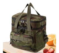Générique Sacs à lunch isolés, 19L Sacs fourre-tout réutilisables pour le lunch plus frais | Case de pique-nique pour le voyage | Sac fourre-tout des déjeuners à l'épreuve avec bandoulière réglable