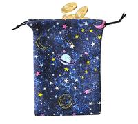 Générique Sacs À Tarot Avec Cordon - Pochette Voyage Bijoux Tarot | Sac Doux Pour Dés Bijoux et Cartes Oracle Pour Amateurs de Magie et Psychologie
