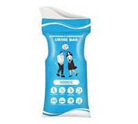 Générique Sacs à Urine pour Voyage - 900ml Portable Anti-Fuites Urinal Femme,Produits de Soins Personnels Anti-Fuite pour Vomissements, pour, pour Pique-Nique, Plage, Tente, Randonnée,