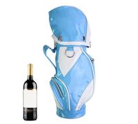 Générique Sacs à vin pour Bouteilles de vin, Sacs à pour Voyager | Sac à imperméable avec Fermeture éclair en métal,Carrier de Rangement Souple Portable pour Un Transport élégant en Toute sécurité