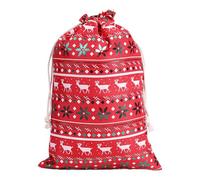 Générique Sacs De Noël Moyens - Fournitures De Fête En Toile De Jute À Cordon Doré | Sacs À Friandises De Noël | Pour Halloween Thanksgiving Nouvel An Soirée Adultes Famille Amis