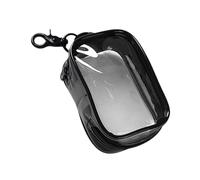 Générique Sacs de Rangement Transparents à Fermeture éclair,Sacs de Rangement Transparents,Sac à Main Portable avec Porte-clés- de Rangement multifonctionnels, de câbles de Chargement Anti-poussière