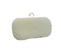 Générique Sacs De SoiréE En Perles Pochette de soirée en perles et strass for célébrités, idéale for un dîner cheongsam(Gold)