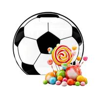 Générique Sacs de Sport pour Snacks | Sacs de Fête Réutilisables Amusants avec Poignées,Décorations de Thème Football - pour Garçons Équipe Anniversaire Match Saison Fans Stade Bonbons Popcorn