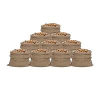 Générique Sacs en Jute 10 pcs 100x110 cm 100% Jute 340 g/m²,Bagages & Maroquinerie,9.6KG-155788
