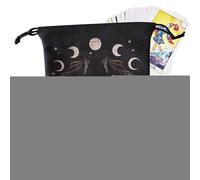 Générique Sacs et Poches pour Tarot,Sacs De Runes Et Tarot - Pochette Multifonction Débutants Divination Fortune Halloween Oracle