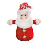 Générique Sacs Pomme De Noël avec Fermeture - Nouveau 2024 Réutilisable Père Noël Bonhomme De Neige, Sac Fourreot avec Poignée - Sac Cadeau Et Shopping pour Fêtes Dee Nowël Événements