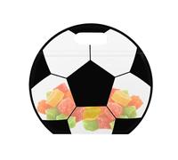 Générique Sacs Snack Football pour Équipe | Pochettes Réutilisables Amusantes avec Poignées - Sachets de Bonbons de Foot | pour Garçons Filles Jeu Scolaire Saison Stade Supporters Vacances