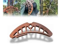 Générique Saddle Hunting Essential - Saddle Bridge Spreader as Hip Pinch Eliminator for Saddle Hunting - Tree Saddle Accessories with Machined Nylon Build, Reduces Hip Pinch. (Brown)