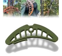 Générique Saddle Hunting Essential - Saddle Bridge Spreader as Hip Pinch Eliminator for Saddle Hunting - Tree Saddle Accessories with Machined Nylon Build, Reduces Hip Pinch. (Green)