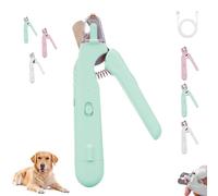 Générique Safetrim Precision Nail Clipper Dogs, Safetrim Precision Dog Nais Clipperl, Two-in-One Nail Trimmers and Nails Sharpener, for Dogs and Cats (Green)