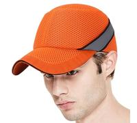 Générique Safety Bump Caps - Bump Insert Baseball Hat Cycling Caps - Breathable Mesh Wide-Angle Shock Absorption Ball Men Women Running Baseball Golf