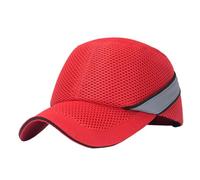 Générique Safety Bump Caps - Bump Insert Baseball Hat Cycling Caps - Breathable Mesh Wide-Angle Shock Absorption Ball Men Women Running Baseball Golf