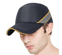 Générique Safety Bump Caps - Bump Insert Baseball Hat Cycling Caps - Breathable Mesh Wide-Angle Shock Absorption Ball Men Women Running Baseball Golf