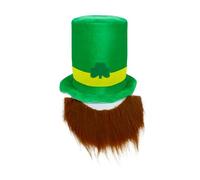 Générique Saint Patrick Chapeau Femme St Patrick'S Day Chapeau Unisexe Pour Adulte, Taille Unique, Vert, Costume Irlandais, Accessoire Pour Homme Et Femme 2026