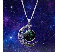 Générique Saint Valentin Bijoux Zodiaque De Cadeaux Anniversaire Pendentif Pour Femme Pour Femme Lune Ggifts Collier Signes Le Douze Anniversaire Les Demi Colliers Pendentifs (H, One Size)