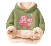 Générique Saint-Valentin Pullover Hoodie Garçon Filles Oversized Encapuchonné À Manches Longues Veste De Survêtement Gryffondor Unisexe Youth Kids Élégant Vêtement D'extérieur Veste Vert 2 13-14 Ans
