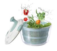 Générique Salad Spinner - Spinner À La Laitue | 5l Salad Spiner & Vegact Washer | Panier Vidange Manuel pour Une Alimentation Saine | Tool Préparation des Aliments Cuisine Lavage Et Séchage ÉPina