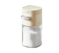 Générique Salières Poivrières, Sucrier en Verre avec Verseur, Pour Dosage Précis d'Épices, Récipient Poivrier Anti-dérapant pour Cuisine et Table