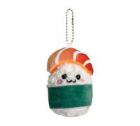 Générique Salmon Keyring - Jouet En Peluche De Sushi Mignon | À Balle De Riz À Saumon À Saumon Doux | Aliment En Peluche Pour Sac, Sac À Dos, Voiture Ou Clés | Adorable Photography Access