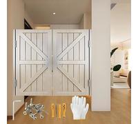 Générique Saloon Porte Battante, Fermeture Automatique Saloon Porte, Cowboy Porte De Séparation, Style Western Porte Cowboy Escalier Salle de Bain Cuisine Chambre Balcon(Natural,W150 x H90cm)