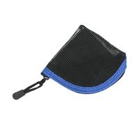 Générique Saltwater Fishing Wire Wallet, 8-Slot Mesh Pocket Organizer, Quick-Drying Fly Leader Storage, Durable Fishing Accessories for Outdoor Use, 5.91 inches