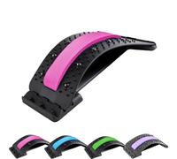 Générique Saludea SpineComfort Back Stretcher, Back Cracker 4 Level, Ergonomic Design, for Sofa, Chair, Car, Lyin (Pink,Large)