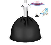Générique Sand Bags, Weight Support Sandbag, 17.72x9.84x0.39 inches Outdoor Shade Stability with Drawstring, Foldable Portable for Patio Poolside Backyard, Garden Camping Picnic Resort, Umbrella Base