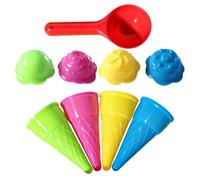 Générique Sand Ice Cream Set - Ice Cream Cone Sensory Mold with Scoop