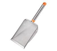 Générique Sand Scoop Shovel, Pet Waste Scooper, Stainless Steel Scoops, Ergonomic Deep Shovels, 11.22x3.94x1.97 inches, Perfect for Pooper Scooping, and Other Wastes Management Tasks
