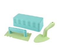 Générique Sand Shovel Molder, Beach Sand Toys, Creative Compact Color Variety Easy Carry Quick Cleanup Skill Builder Activity, Kids Water Toy for Summer Play Fun, Brown, Green