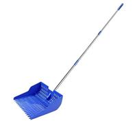 Générique Sand Sifting Shovel Rake, 136x29x26.7x11.5cm, ABS Handle, Rustproof Metal Tool, Debris Sifter, Hen House, Barn, Garden, Litter Cleaning, Manure Scoop