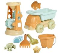 Générique Sand Toy - Beach Play Game Accessories,Sand Play Toys Set,for Young Kids, Boys, Teens, Son, Daughter, Nephew, Niece, Travel, Vacation, Garden, Backyard