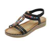 Générique Sandale Confort Femme Chaussures Soirée Pantoufles Compensées Chaussons Basket Sans Lacet Sabot Bloc Orthopédique Mode Legere Soutien Plantaire Sandales Tongs